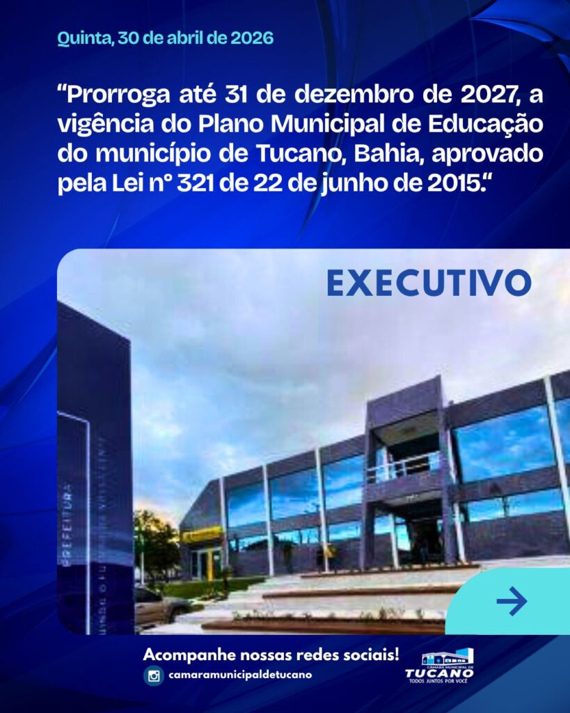 PROJETO DE LEI APROVADA ✅